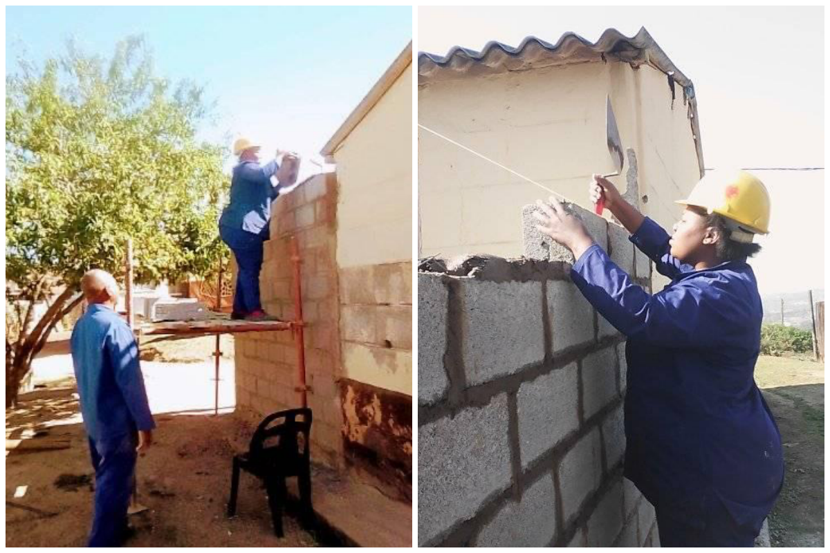 Mujer construyó su propia casa, siempre quiso ser Ingeniera Civil