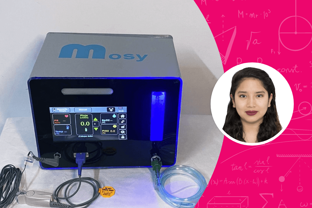 Orgullo latino: Ingeniera creó un equipo para automatizar oxigenoterapias